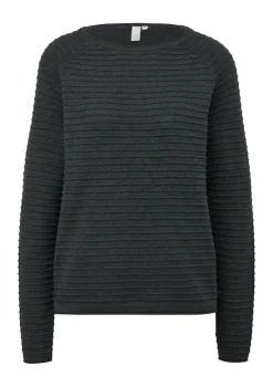 QS Pullover & Sweatshirts*Strickpullover grau2