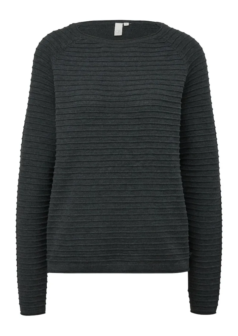 QS Pullover & Sweatshirts*Strickpullover grau2
