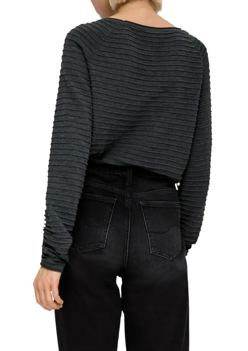 QS Pullover & Sweatshirts*Strickpullover grau2