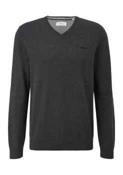 s.Oliver Pullover & Sweatshirts|Big Boys*Strickpullover grau2