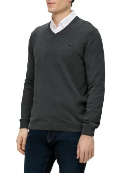 s.Oliver Pullover & Sweatshirts|Big Boys*Strickpullover grau2