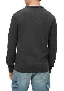 s.Oliver Pullover & Sweatshirts|Big Boys*Strickpullover grau2
