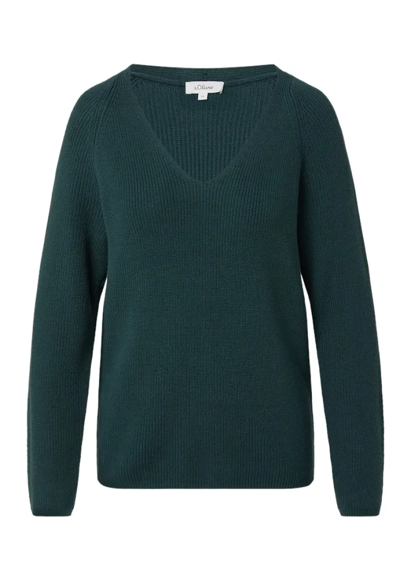 s.Oliver Pullover & Sweatshirts*Strickpullover Grün