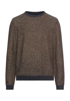 Camel Active Pullover & Sweatshirts|Big Boys*Strickpullover mit Rundhalskragen burned yellow