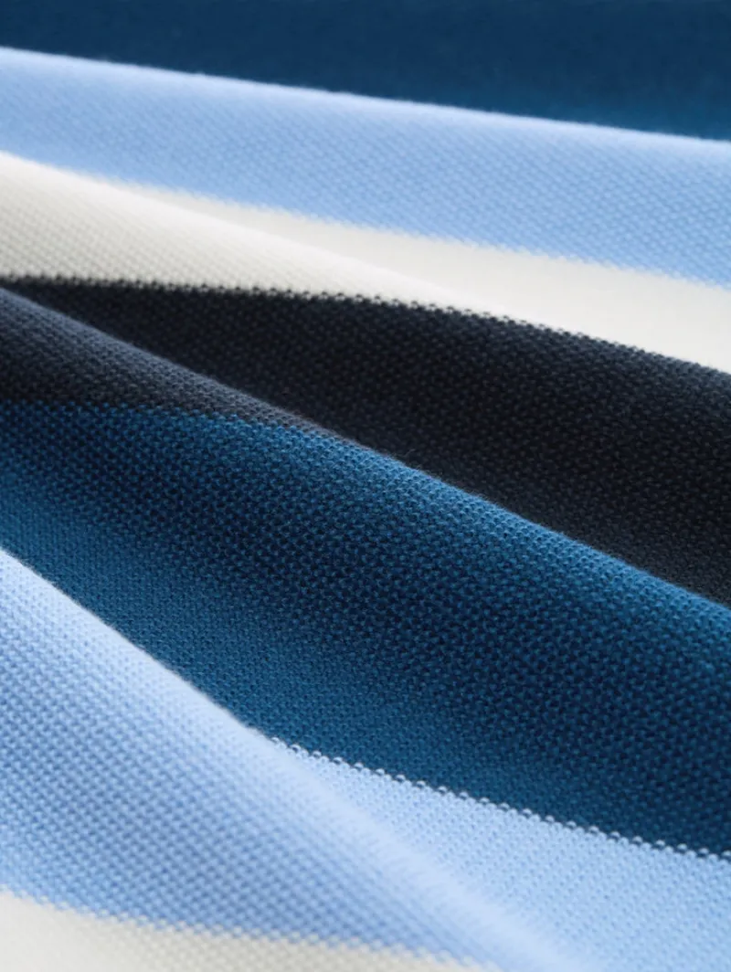 Tom Tailor Pullover & Sweatshirts*Strickpullover mit Rundhalsausschnitt big teal knit stripe