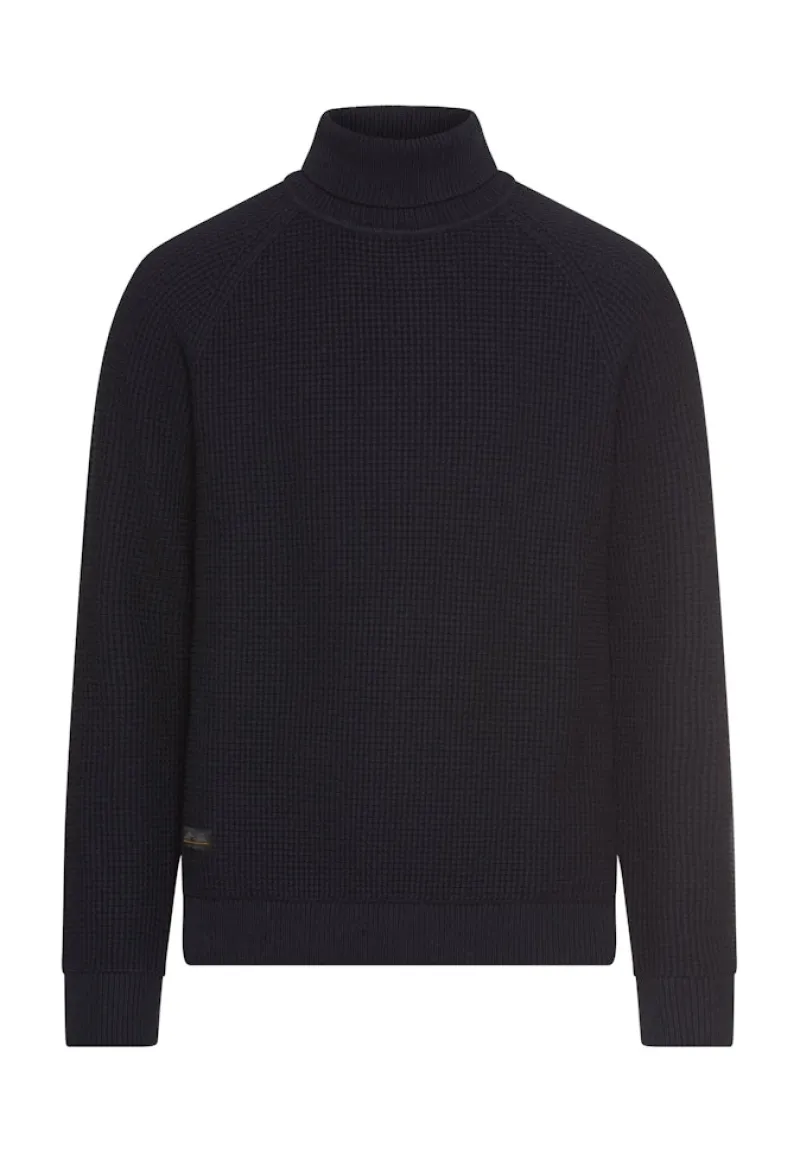 Camel Active Pullover & Sweatshirts|Big Boys*Strickpullover mit Stehkragen Dark Navy