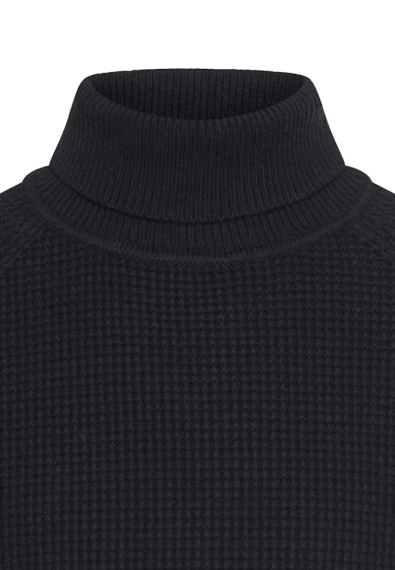 Camel Active Pullover & Sweatshirts|Big Boys*Strickpullover mit Stehkragen Dark Navy