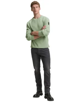 Tom Tailor Denim Pullover & Sweatshirts*Strickpullover mit Struktur fresh mint green