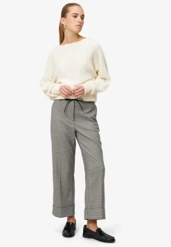 Zero Pullover & Sweatshirts*Strickpullover mit U-Boot Ausschnitt Eggnog