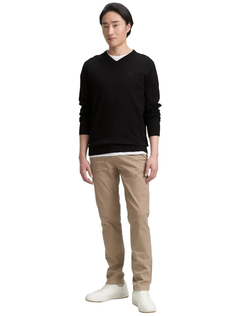 Tom Tailor Pullover & Sweatshirts|Big Boys*Strickpullover mit V-Ausschnitt Black