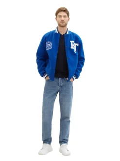 Tom Tailor Pullover & Sweatshirts|Big Boys*Strickpullover mit V-Ausschnitt knitted navy melange