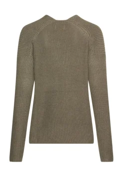 Camel Active Pullover & Sweatshirts*Strickpullover mit V-Ausschnitt shadow khaki