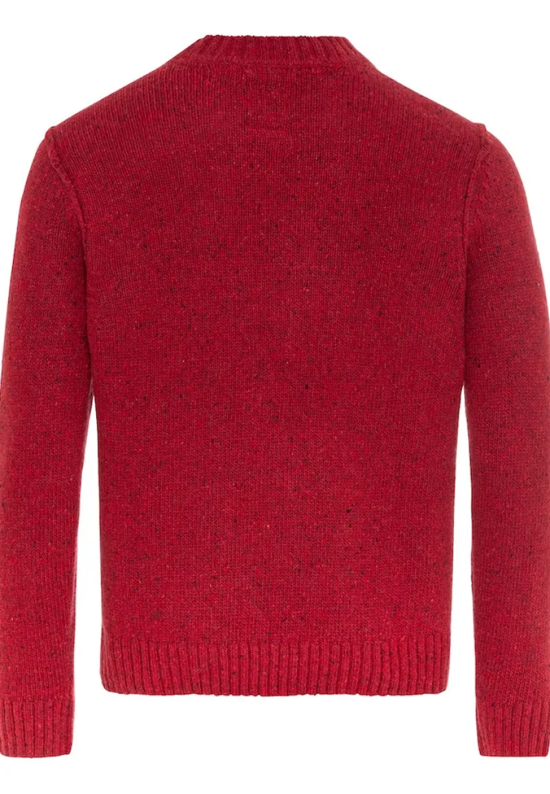 Camel Active Pullover & Sweatshirts|Big Boys*Strickpullover mit zertifizierter Merinowolle amber red