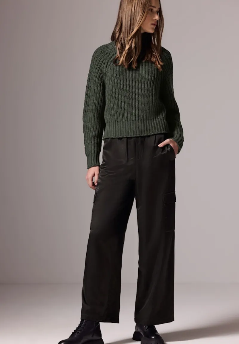 STREET ONE STUDIO Pullover & Sweatshirts*Strickpullover oil green