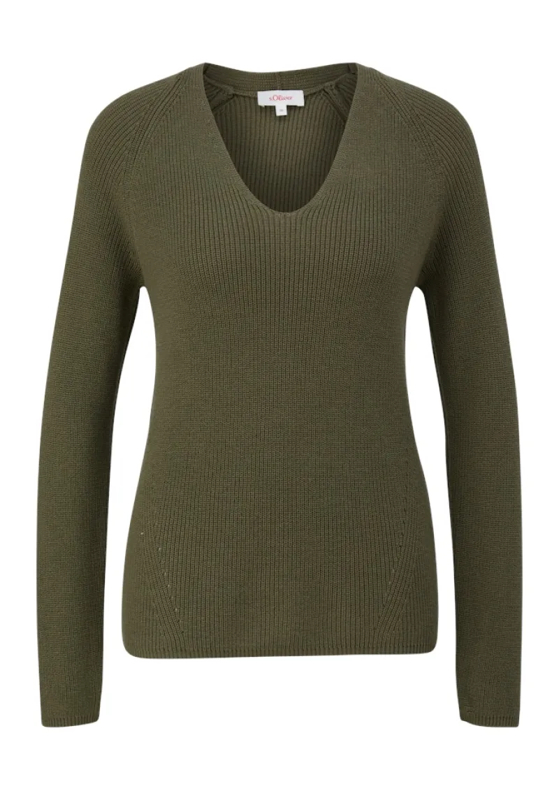 s.Oliver Pullover & Sweatshirts*Strickpullover olive2
