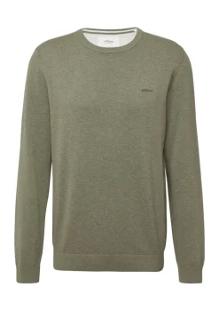 s.Oliver Pullover & Sweatshirts|Big Boys*Strickpullover olive