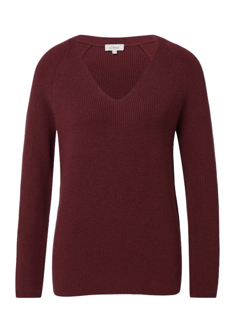 s.Oliver Pullover & Sweatshirts*Strickpullover Rot
