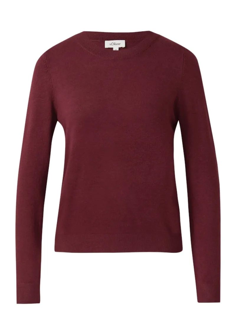 s.Oliver Pullover & Sweatshirts*Strickpullover Rot