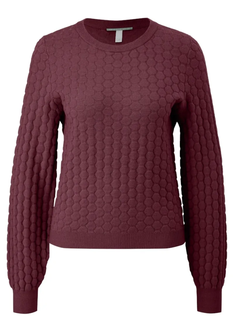 QS Pullover & Sweatshirts*Strickpullover Rot