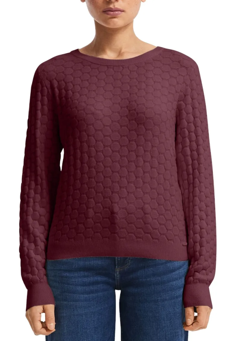 QS Pullover & Sweatshirts*Strickpullover Rot