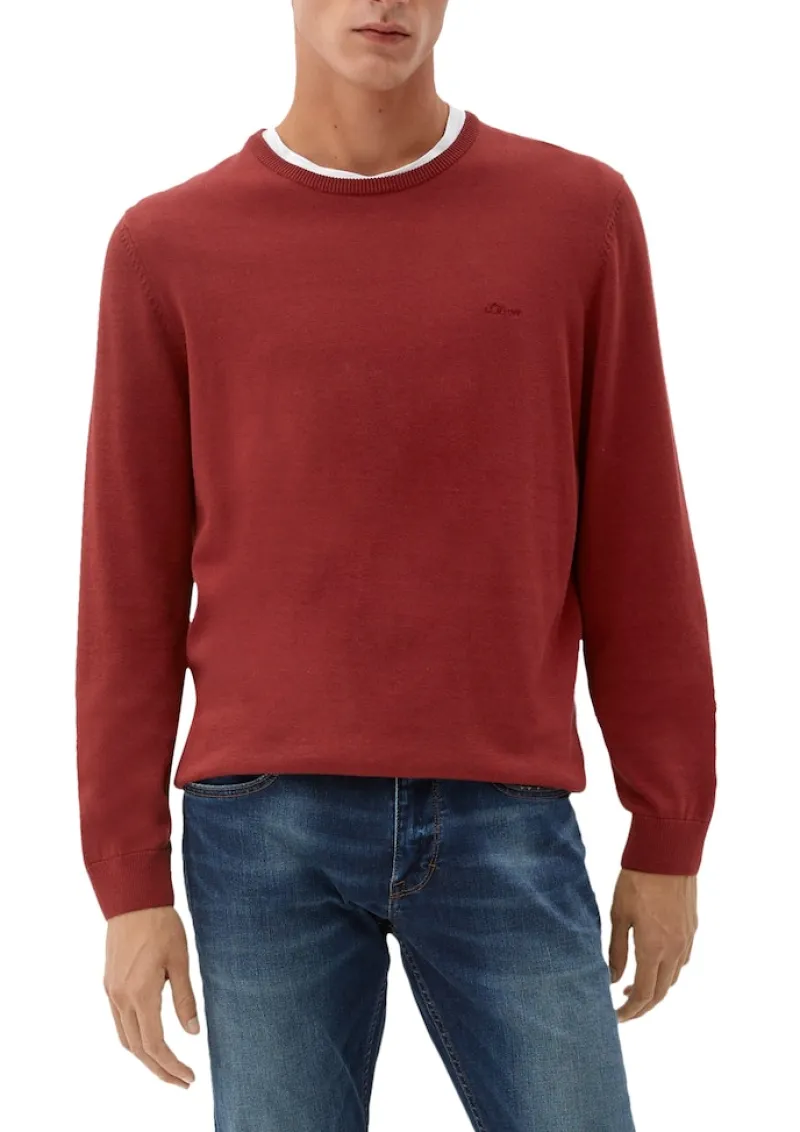 s.Oliver Pullover & Sweatshirts|Big Boys*Strickpullover Rot