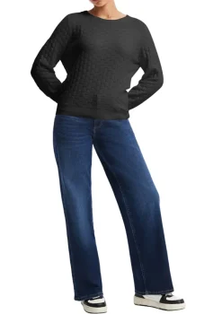 QS Pullover & Sweatshirts*Strickpullover Schwarz