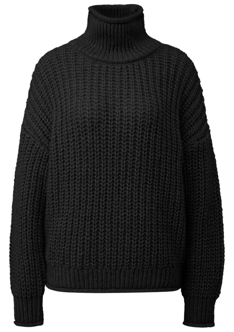 QS Pullover & Sweatshirts*Strickpullover Schwarz