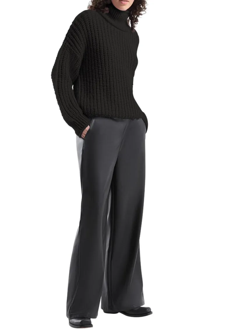 QS Pullover & Sweatshirts*Strickpullover Schwarz