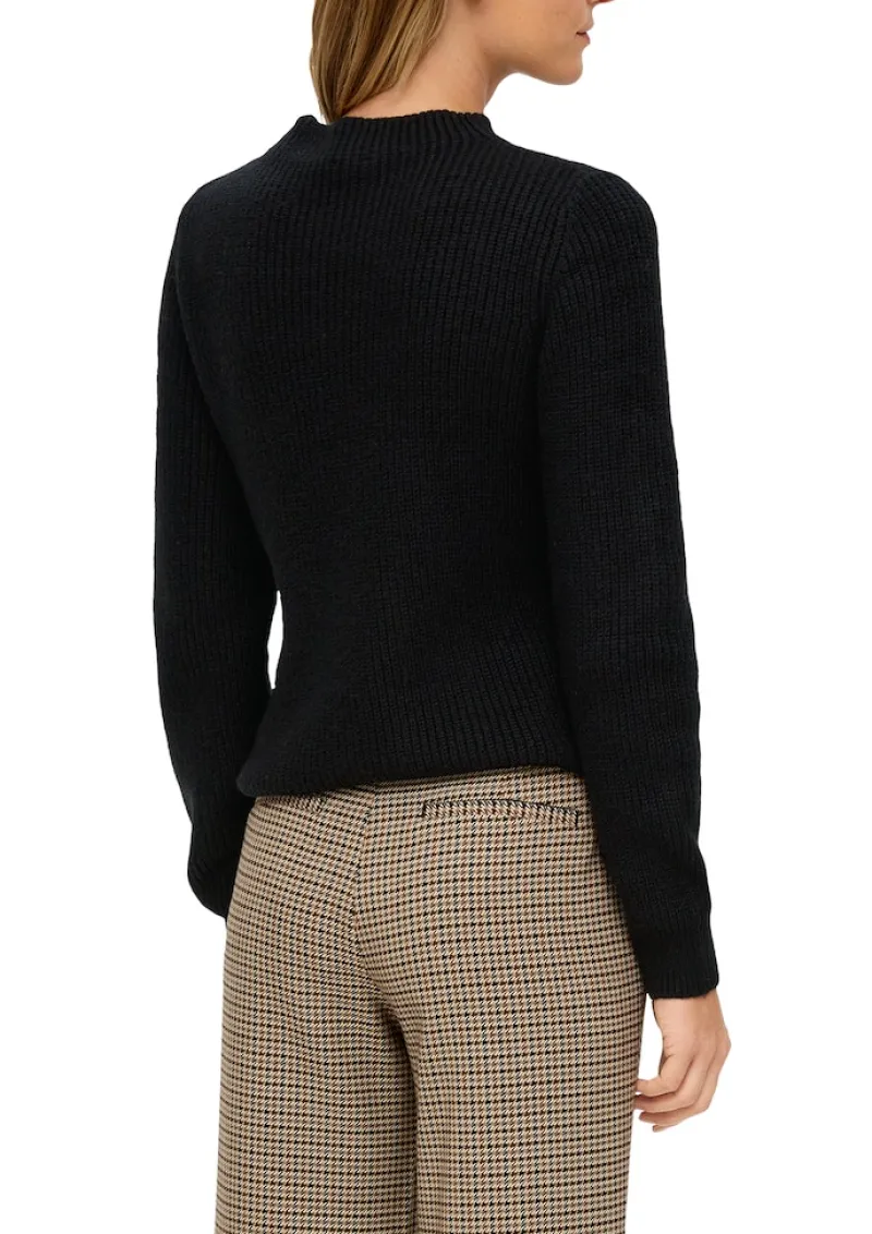 s.Oliver Pullover & Sweatshirts*Strickpullover Schwarz