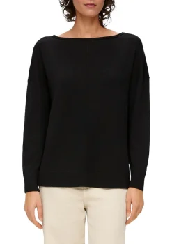 s.Oliver Pullover & Sweatshirts*Strickpullover Schwarz