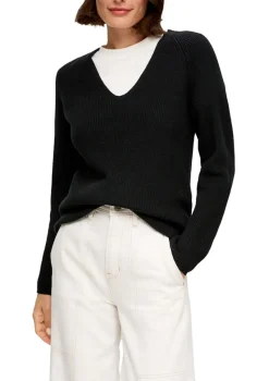 s.Oliver Pullover & Sweatshirts*Strickpullover Schwarz