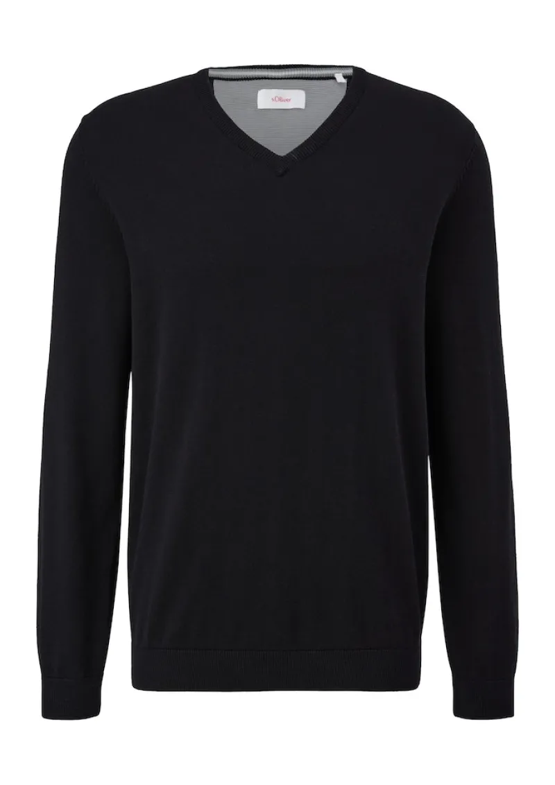 s.Oliver Pullover & Sweatshirts|Big Boys*Strickpullover Schwarz