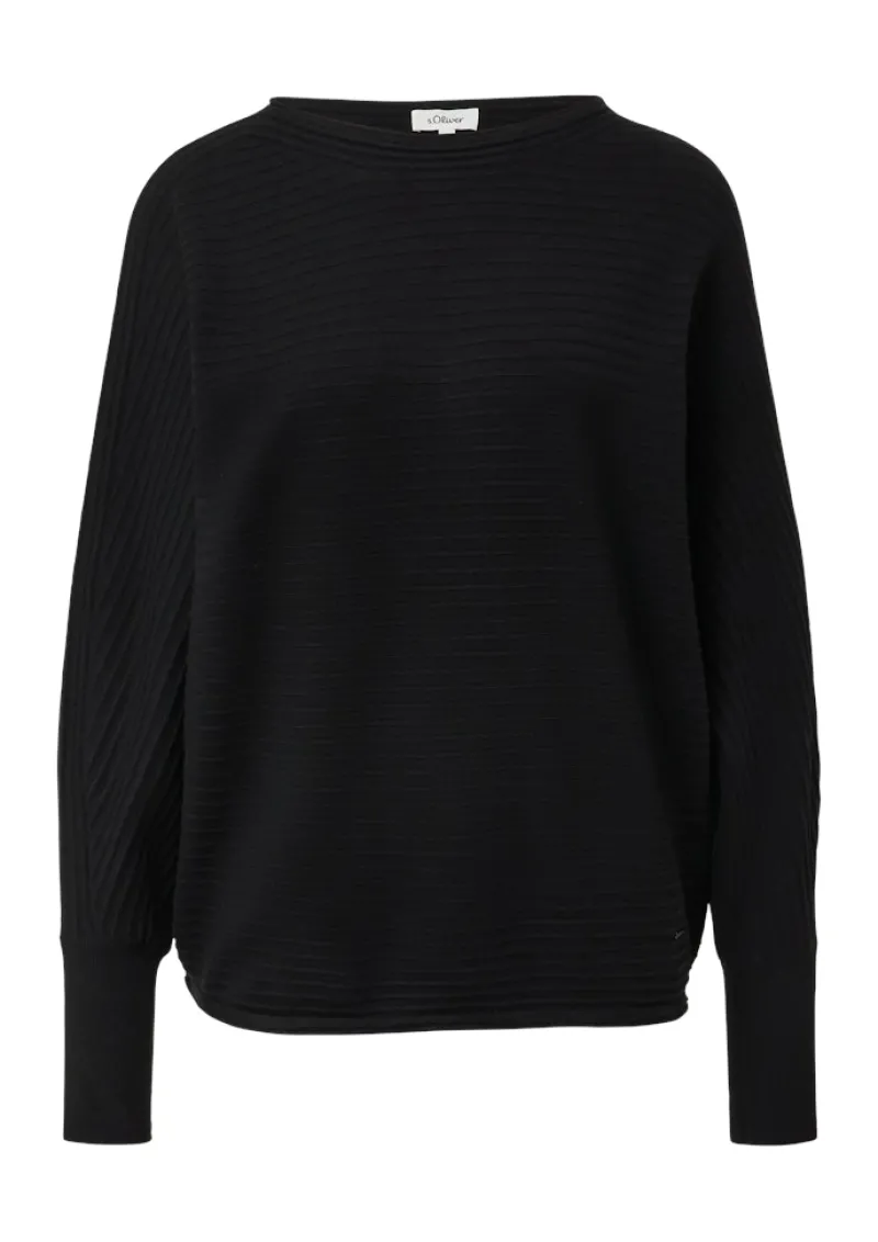 s.Oliver Pullover & Sweatshirts*Strickpullover Schwarz