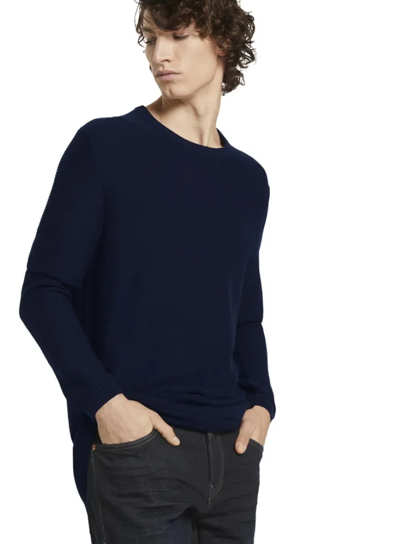 Tom Tailor Denim Pullover & Sweatshirts*Strickpullover sky captain blue