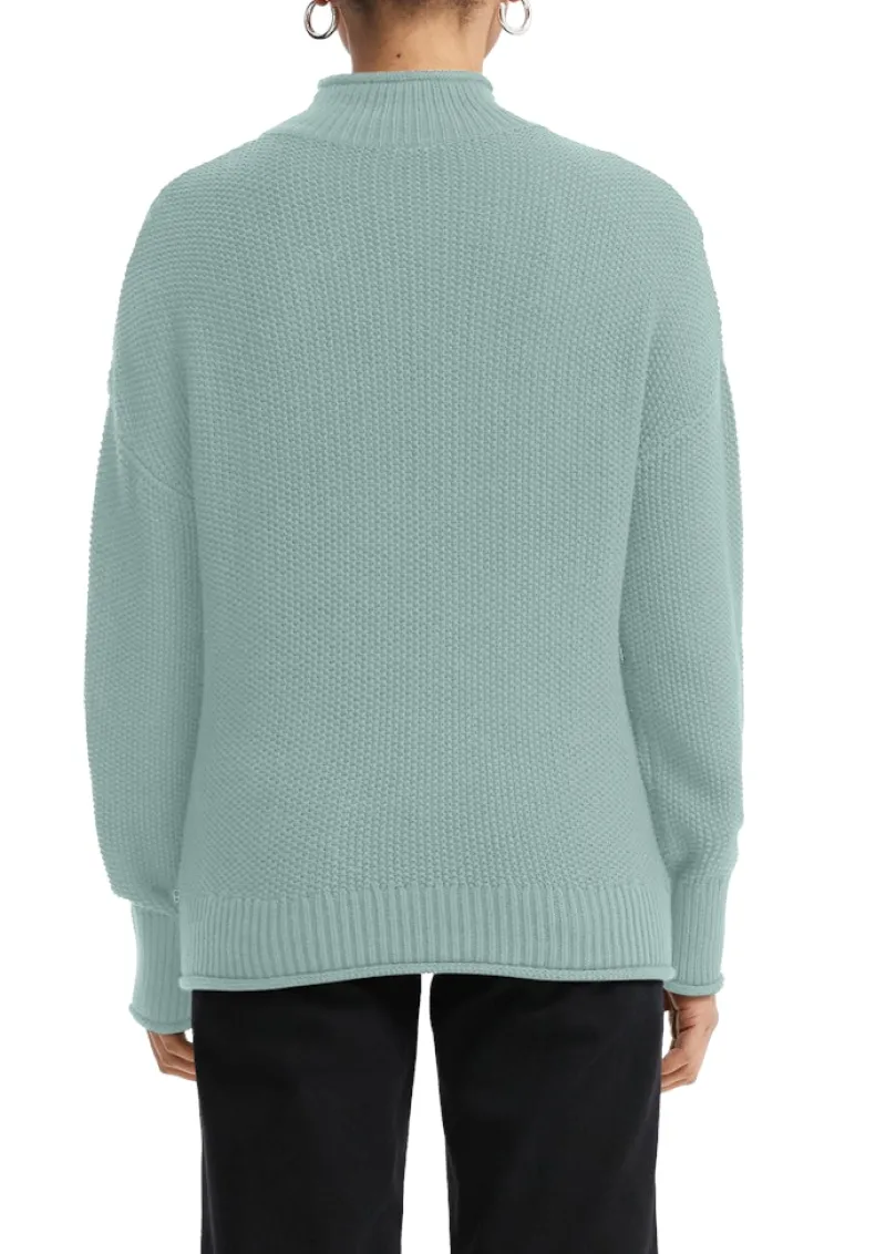 QS Pullover & Sweatshirts*Strickpullover Türkis