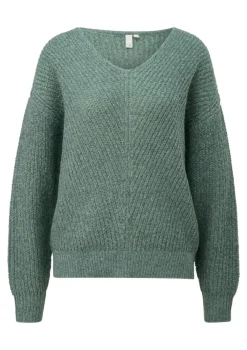 QS Pullover & Sweatshirts*Strickpullover Türkis