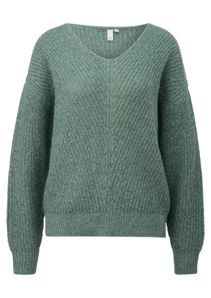 QS Pullover & Sweatshirts*Strickpullover Türkis