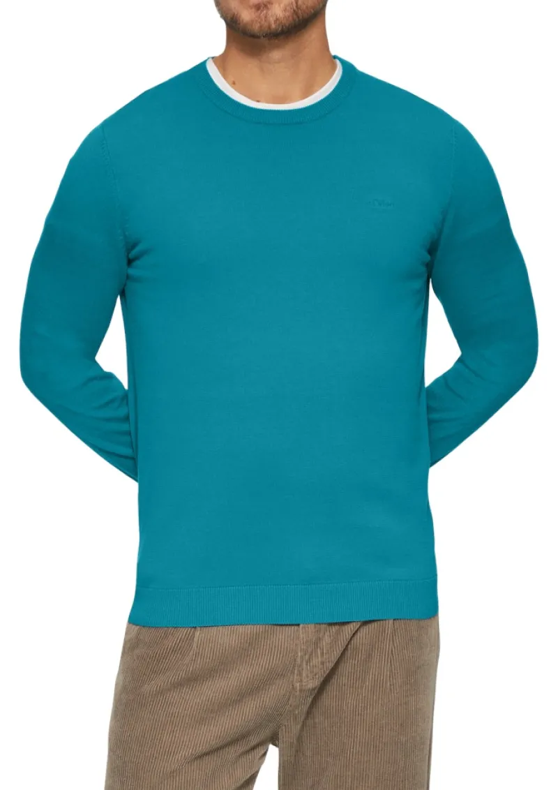 s.Oliver Pullover & Sweatshirts|Big Boys*Strickpullover Türkis