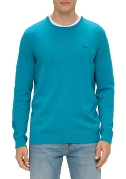 s.Oliver Pullover & Sweatshirts|Big Boys*Strickpullover Türkis