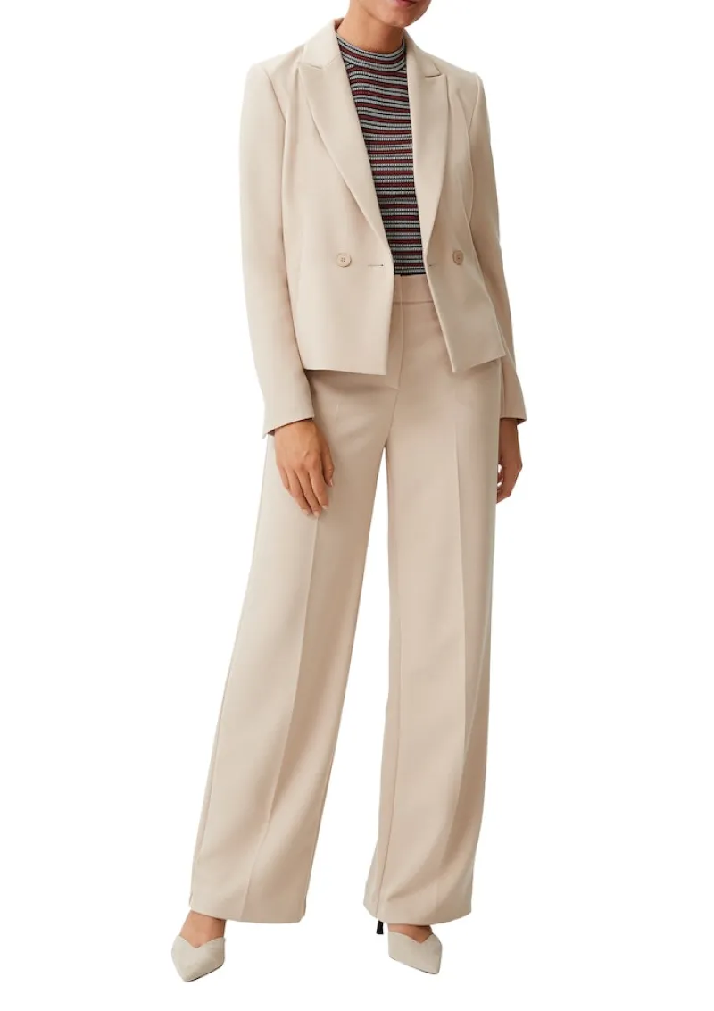 Comma Pullover & Sweatshirts*Strickpullunder Schwarz