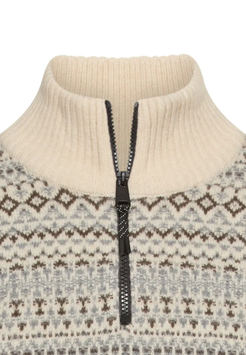 Camel Active Pullover & Sweatshirts|Big Boys*Strick-Troyer aus reiner Lammwolle oatmeal