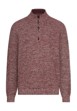 Camel Active Pullover & Sweatshirts|Big Boys*Strick-Troyer mit melierter Struktur amber red