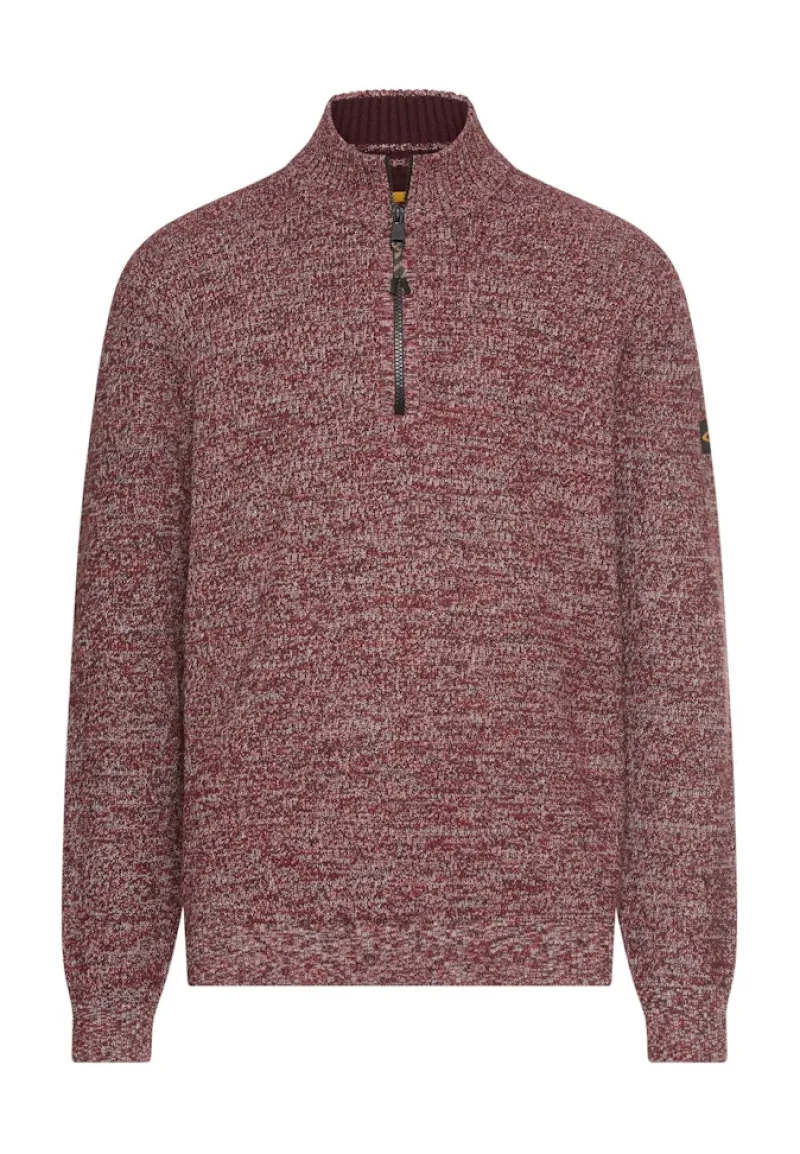 Camel Active Pullover & Sweatshirts|Big Boys*Strick-Troyer mit melierter Struktur amber red