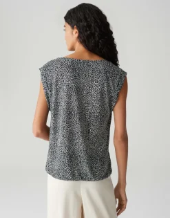 Opus Shirts*Struki minimal coal blue