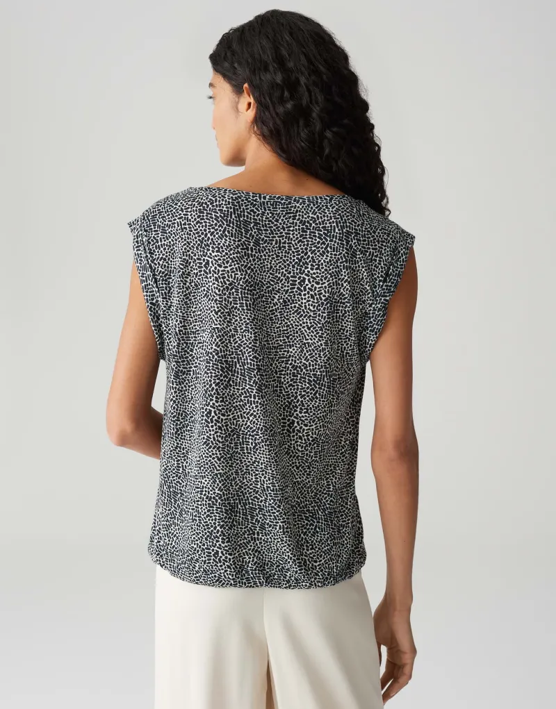 Opus Shirts*Struki minimal coal blue