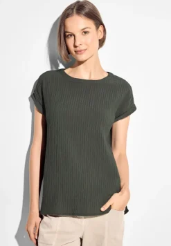 Cecil Blusen*Struktur Blusenshirt cool khaki