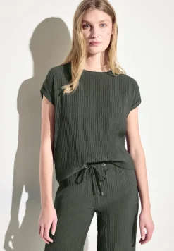 Cecil Blusen*Struktur Blusenshirt cool khaki