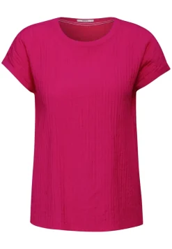 Cecil Blusen*Struktur Blusenshirt pink sorbet