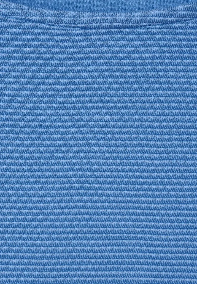 Street One Shirts*Struktur Mix Shirt light spring blue