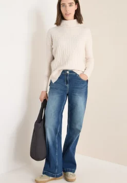 Cecil Pullover & Sweatshirts*Struktur Rollkragenpullover light greige